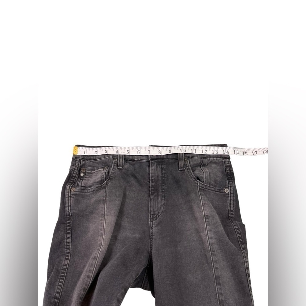 AG Adriano Goldschmied Womens Jeans Farrah ankle high rise skinny black size 28 - Picture 8 of 15